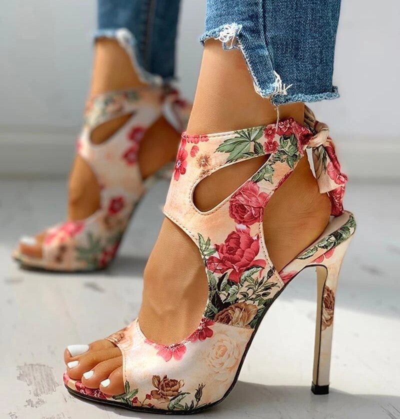 Aurélie Cut-Out High Heels