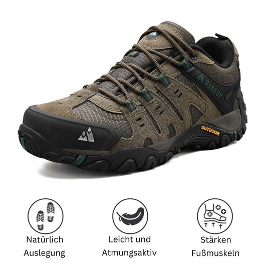 HikeFit™: Wetterfeste Leder-Wanderschuhe für maximalen Komfort und sicheren Halt