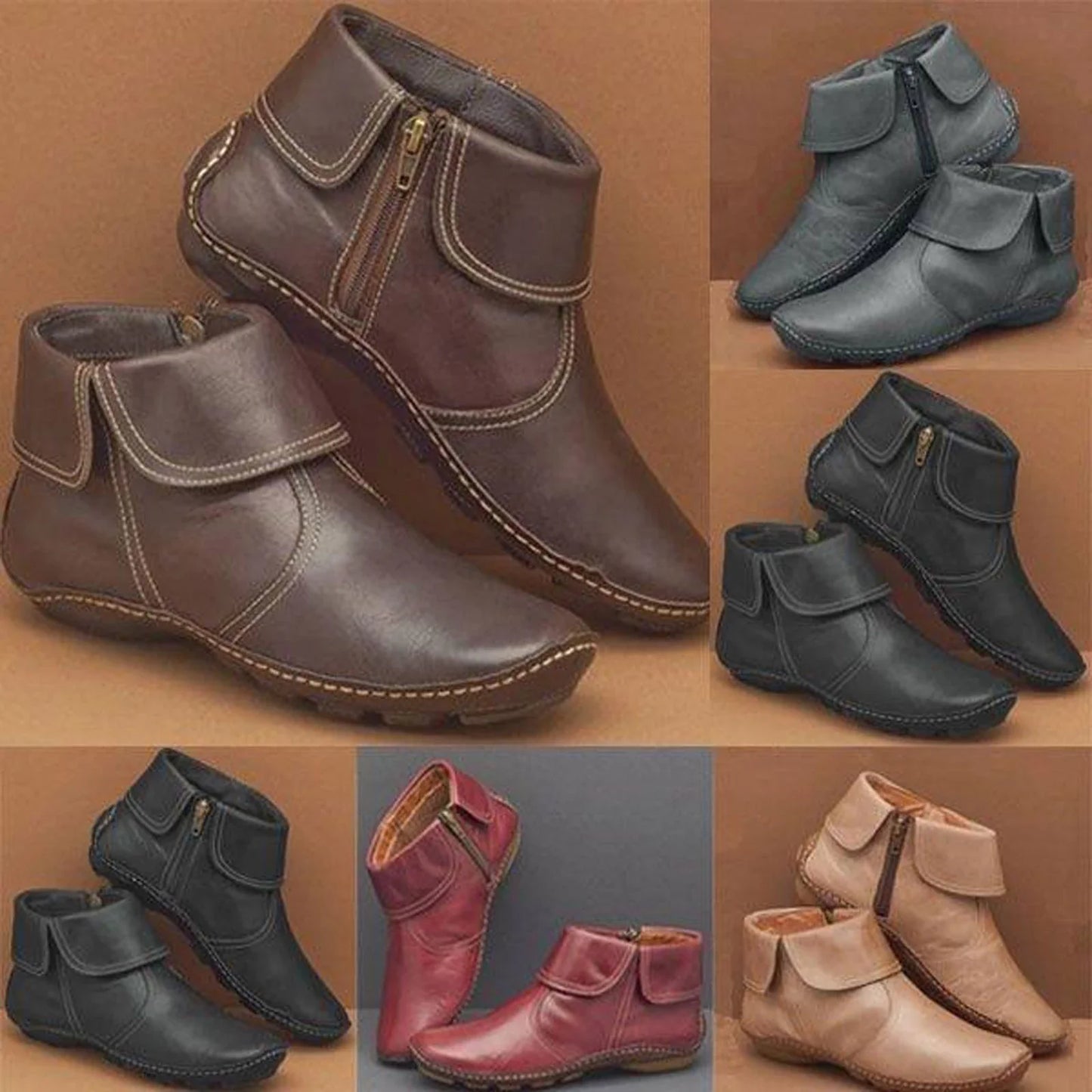 PREMIUM SUPER BEQUEME UNISEX HERBST-KNÖCHELSTIEFEL