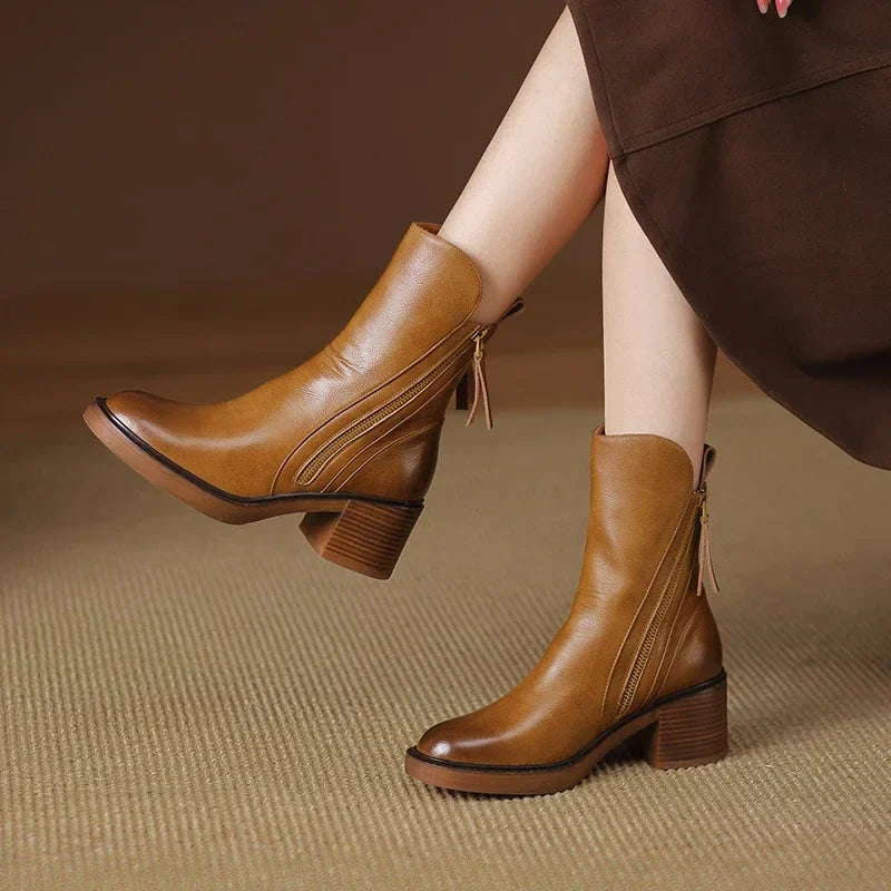 Grazia™ | Lederne Ankle Boots