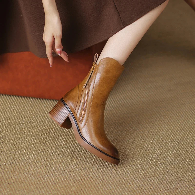 Grazia™ | Lederne Ankle Boots
