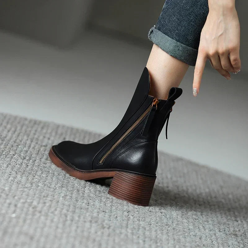 Grazia™ | Lederne Ankle Boots
