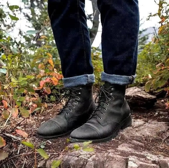 Hans™ | Vintage Stiefel aus Leder